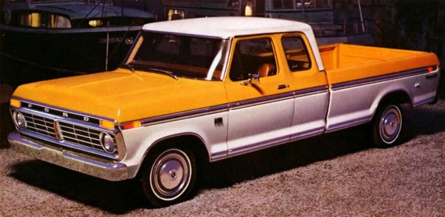 Ford F-150 Ranger XLT SuperCab Styleside Pickup '1975